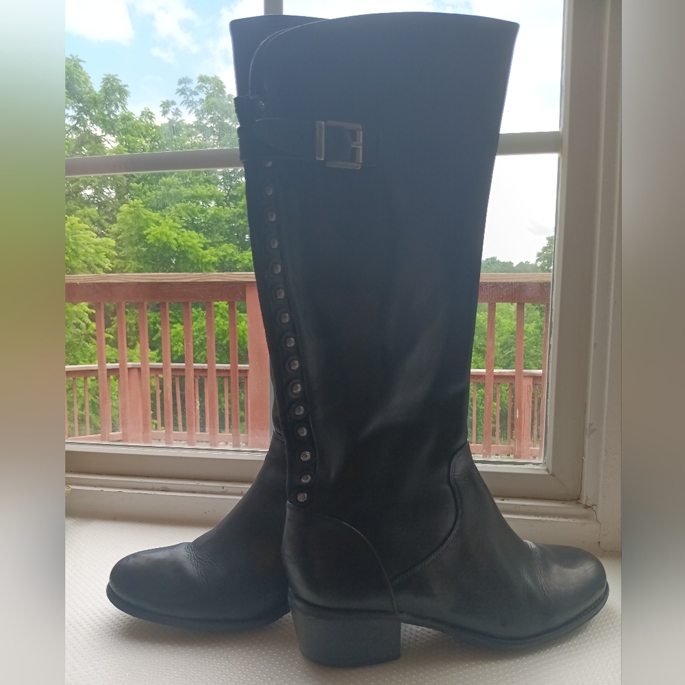 Arturo Chiang Black Combat & Moto Boots